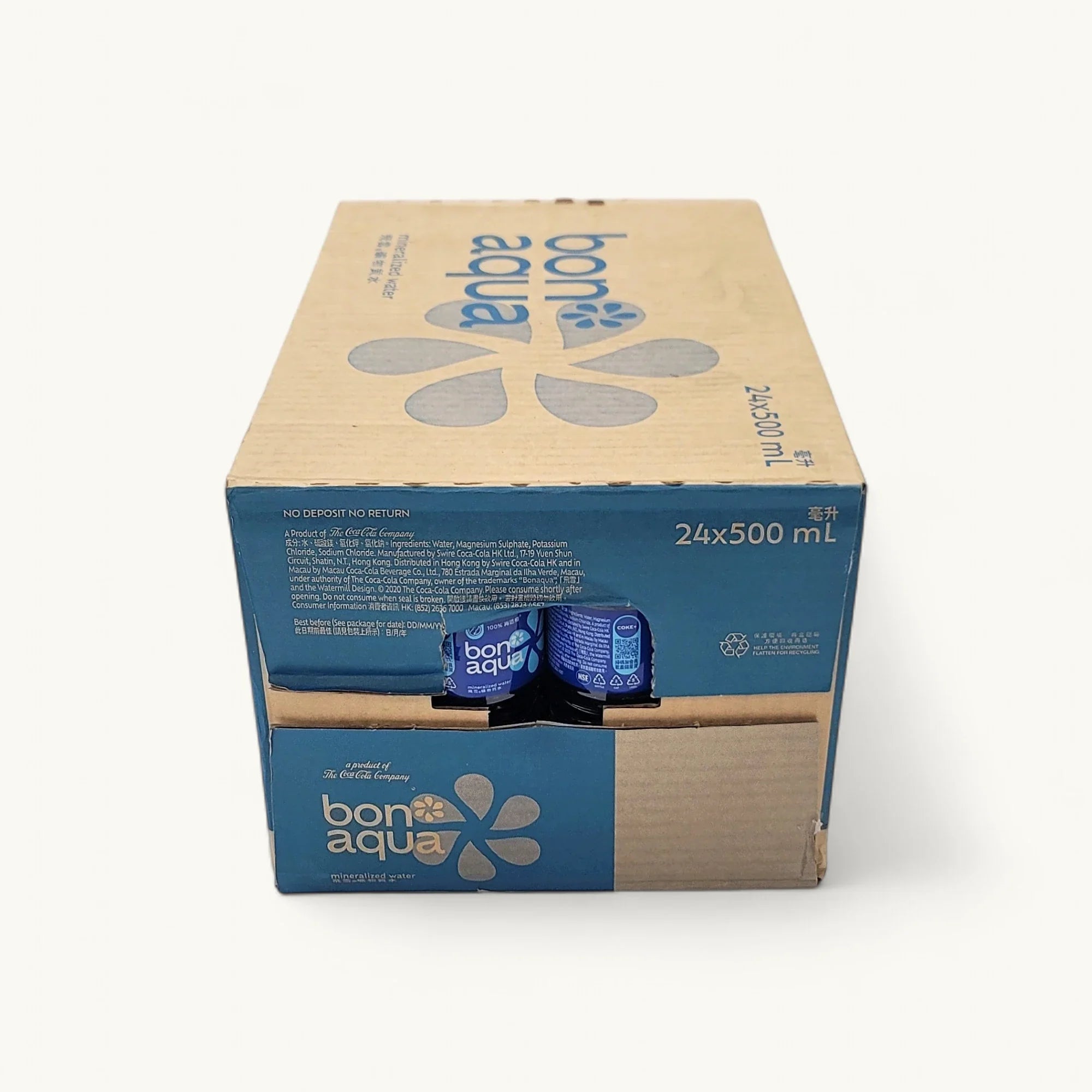Bonaqua-飛雪礦物質水500ml-24支裝-辦公室飲品-NSF認證
