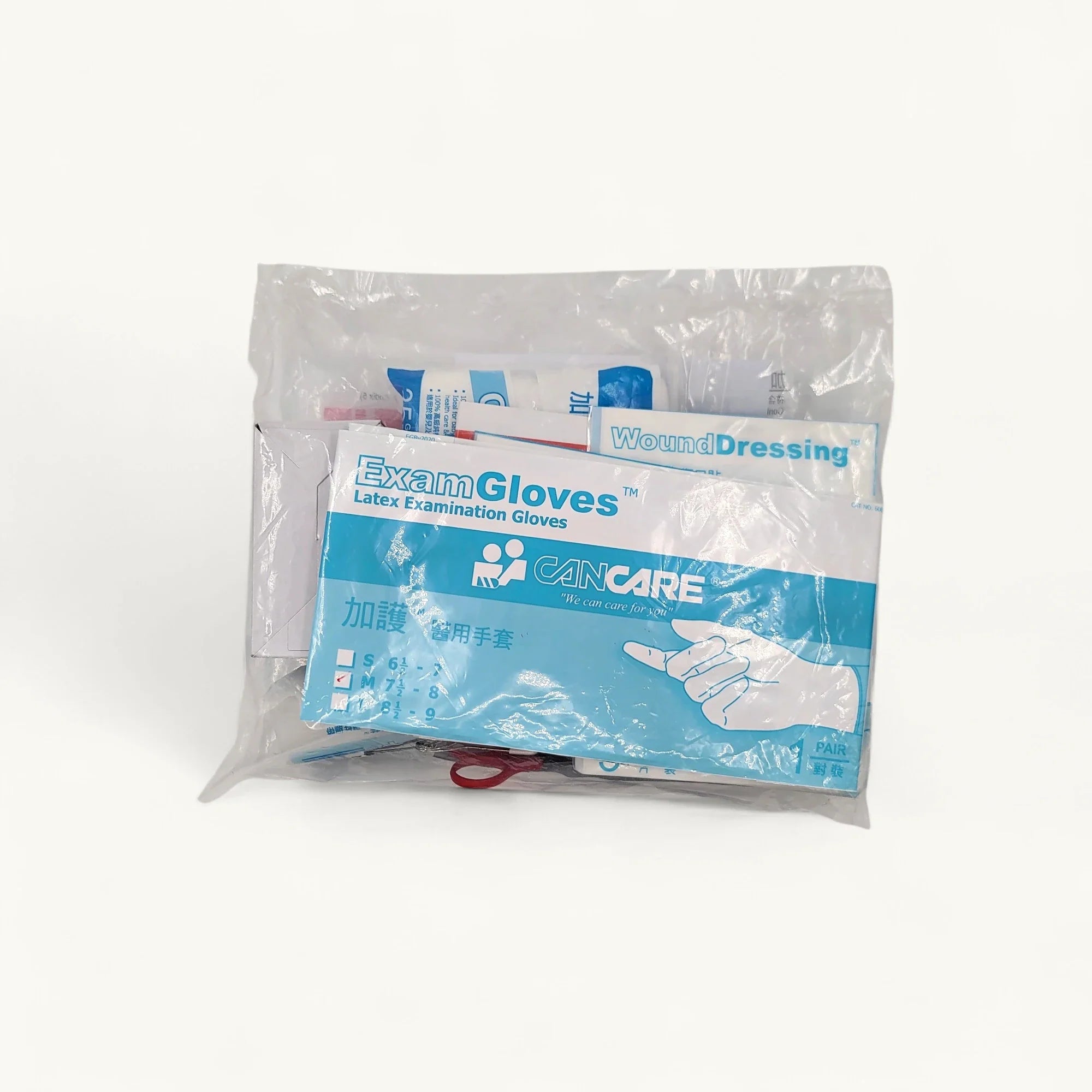 Cancare-CC-FABR-99-安全藥箱補充裝-1至100人用-急救護理包-包含消毒酒精棉