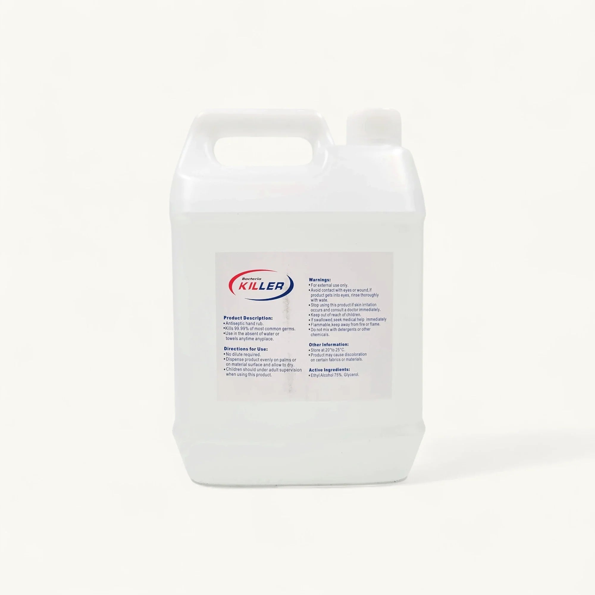 Killer D85 酒精搓手噴霧-4L-消毒用品-4公升容量