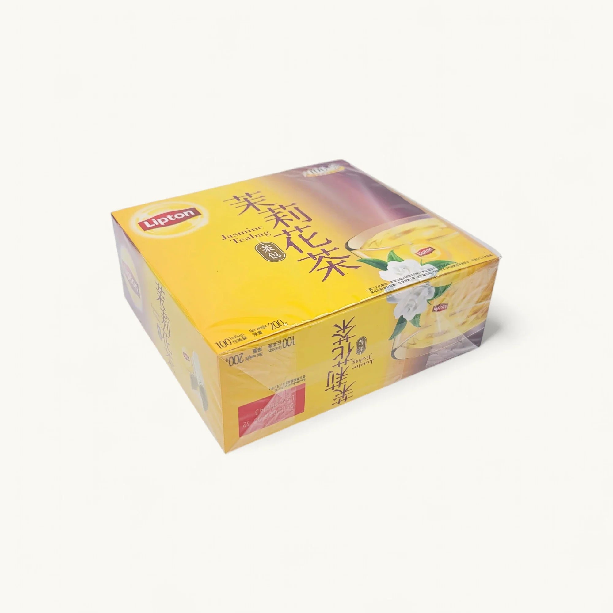 Lipton-立頓茉莉花茶包100包-S100-綠茶茶包-2g