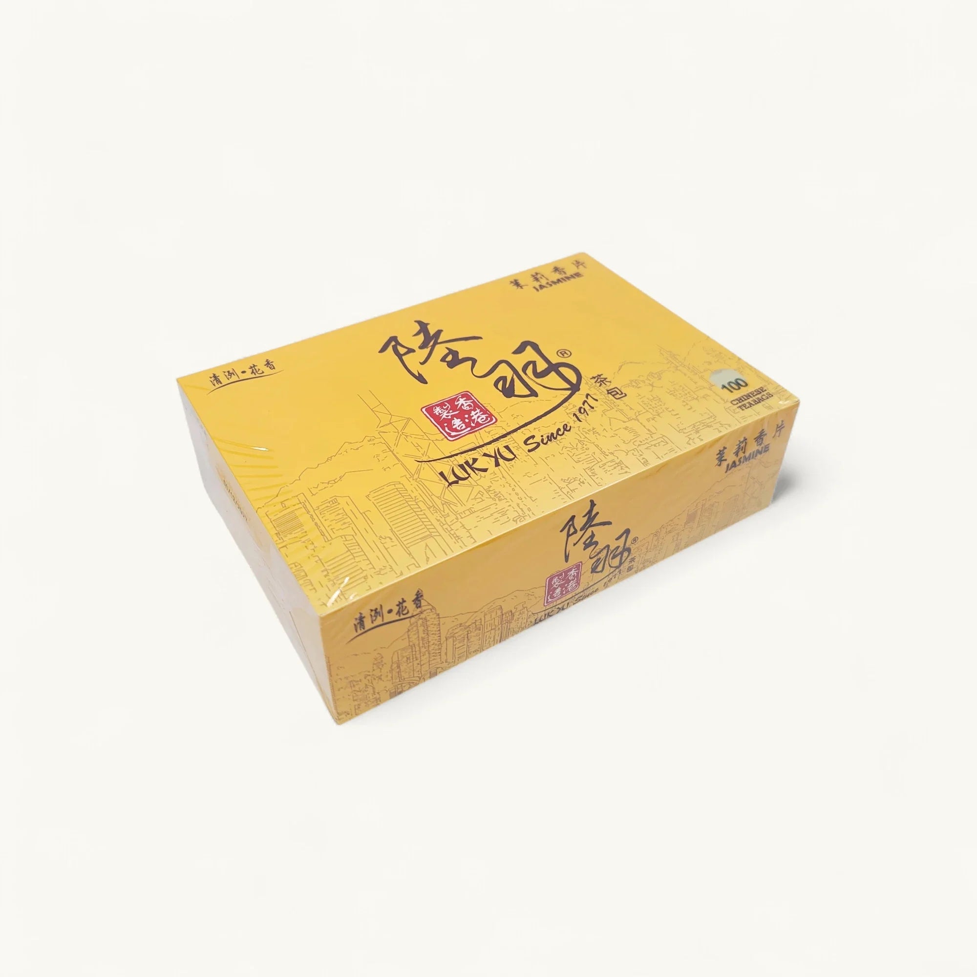 Luk Yu 陸羽茉莉香片-100包裝-中式花茶-茶水間適用
