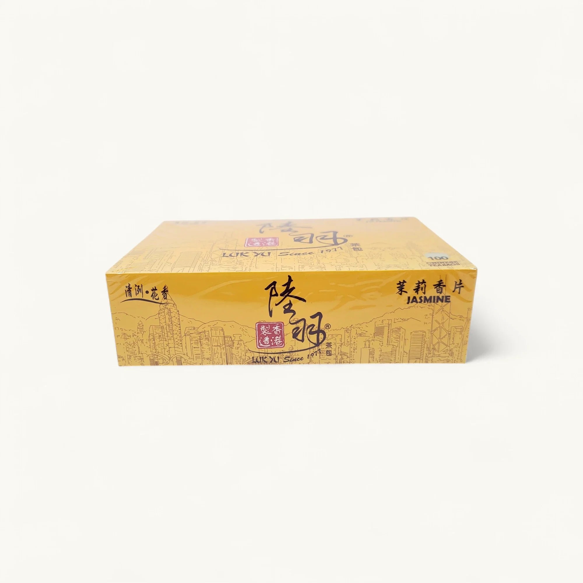 Luk Yu 陸羽茉莉香片-100包裝-中式花茶-茶水間適用