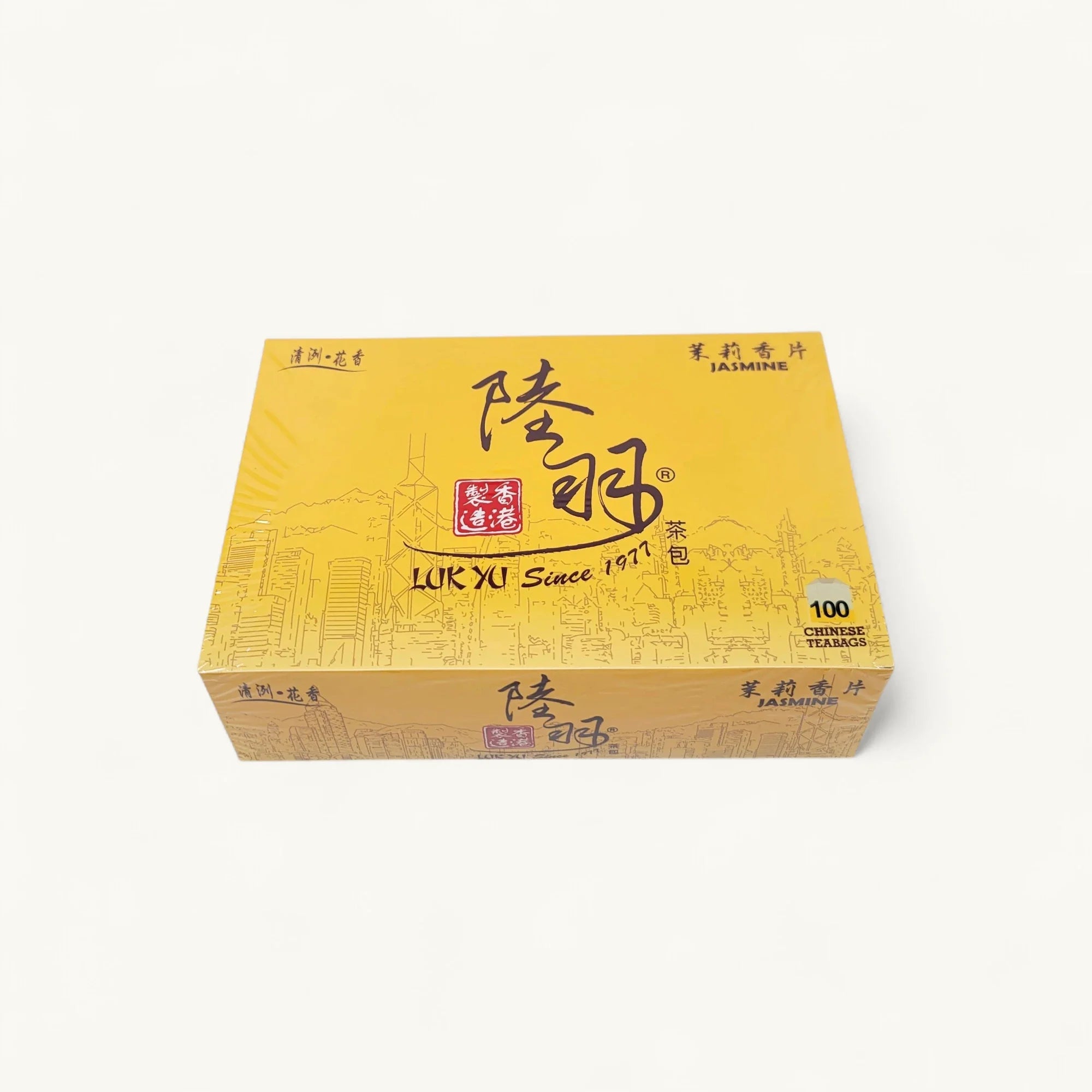 Luk Yu 陸羽茉莉香片-100包裝-中式花茶-茶水間適用