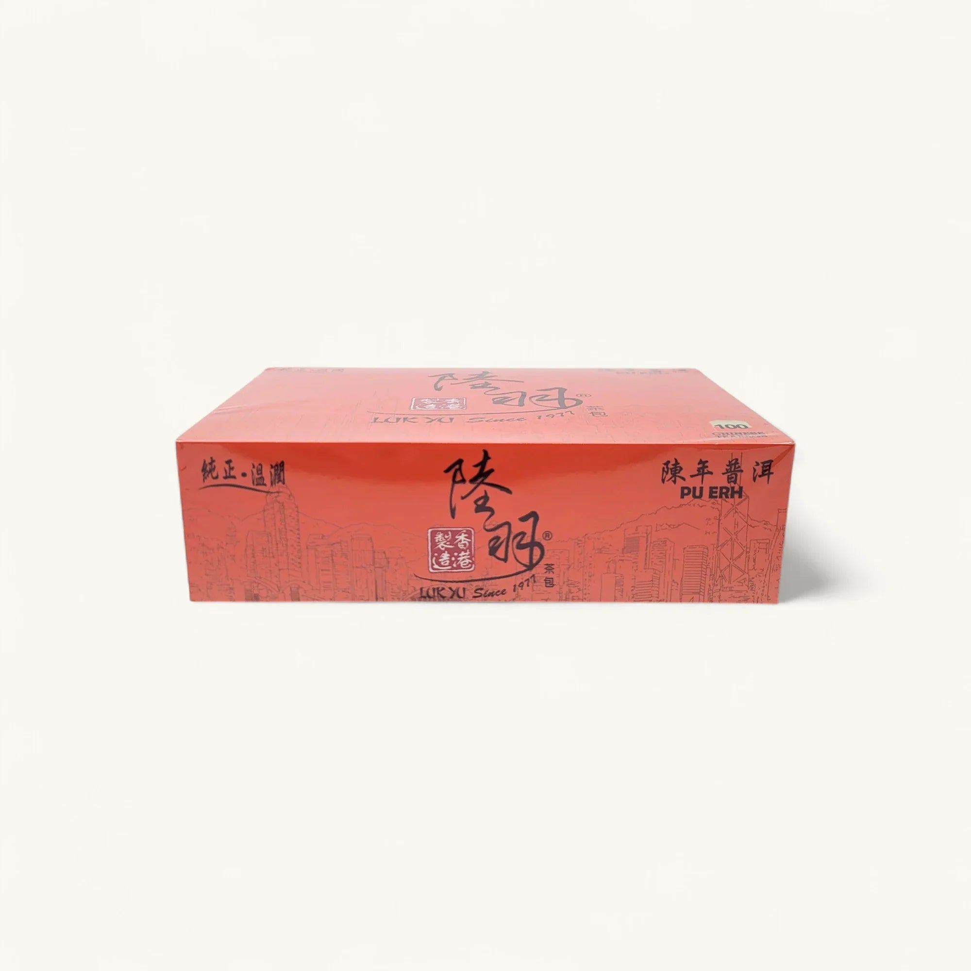 Luk Yu 陸羽普洱茶包-100包裝-茶類飲品-陳年雲南茶