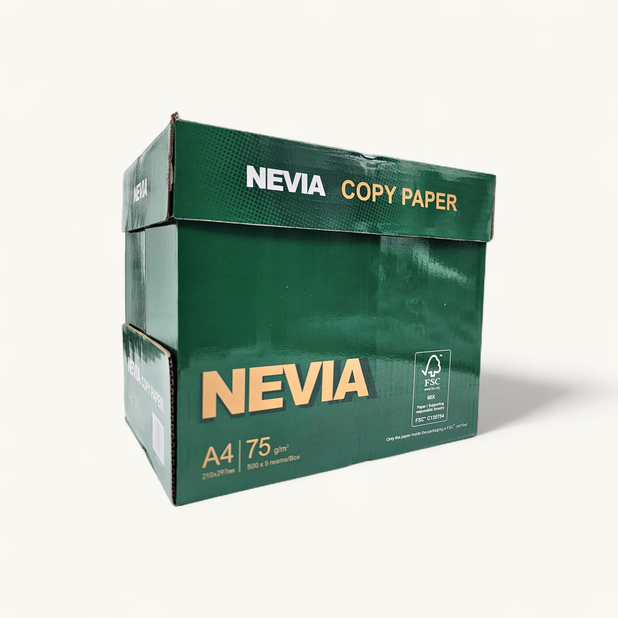 Nevia FSC 影印紙-純白色-A4尺寸辦公用紙-75克環保認證