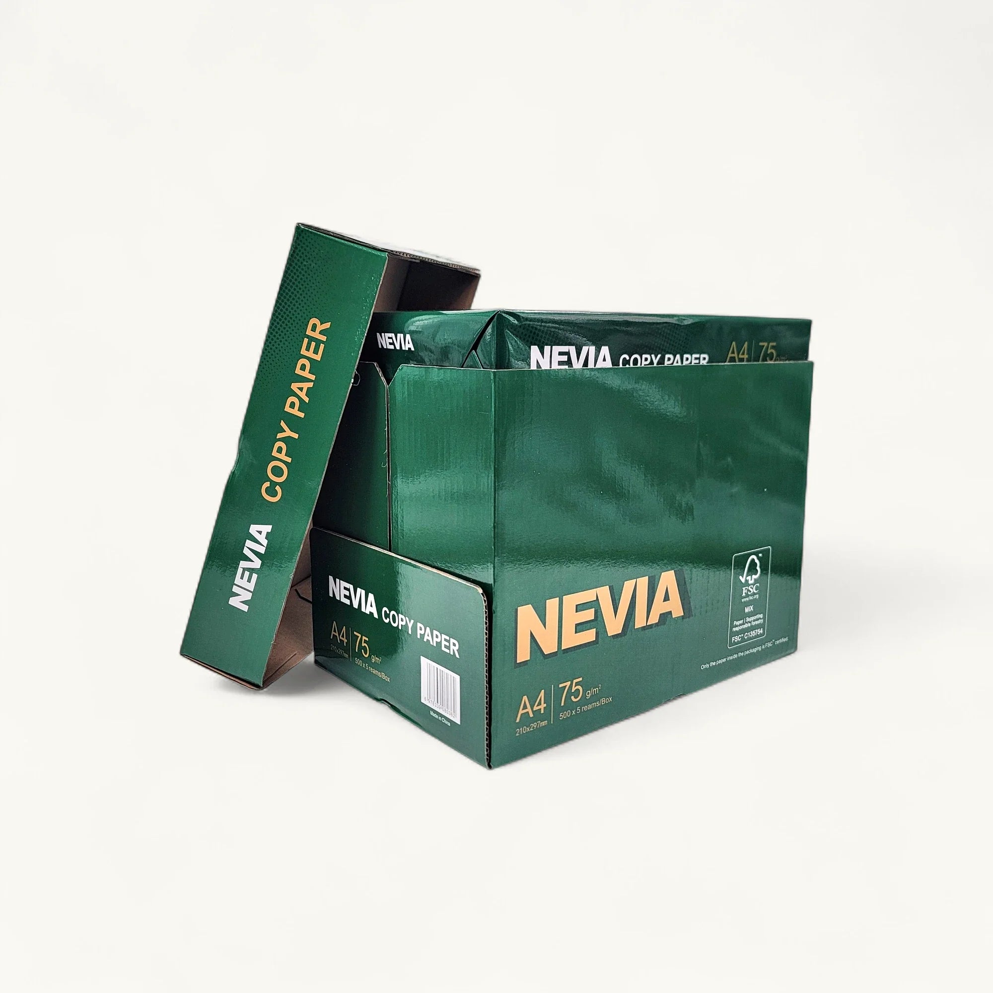 Nevia FSC 影印紙-純白色-A4尺寸辦公用紙-75克環保認證