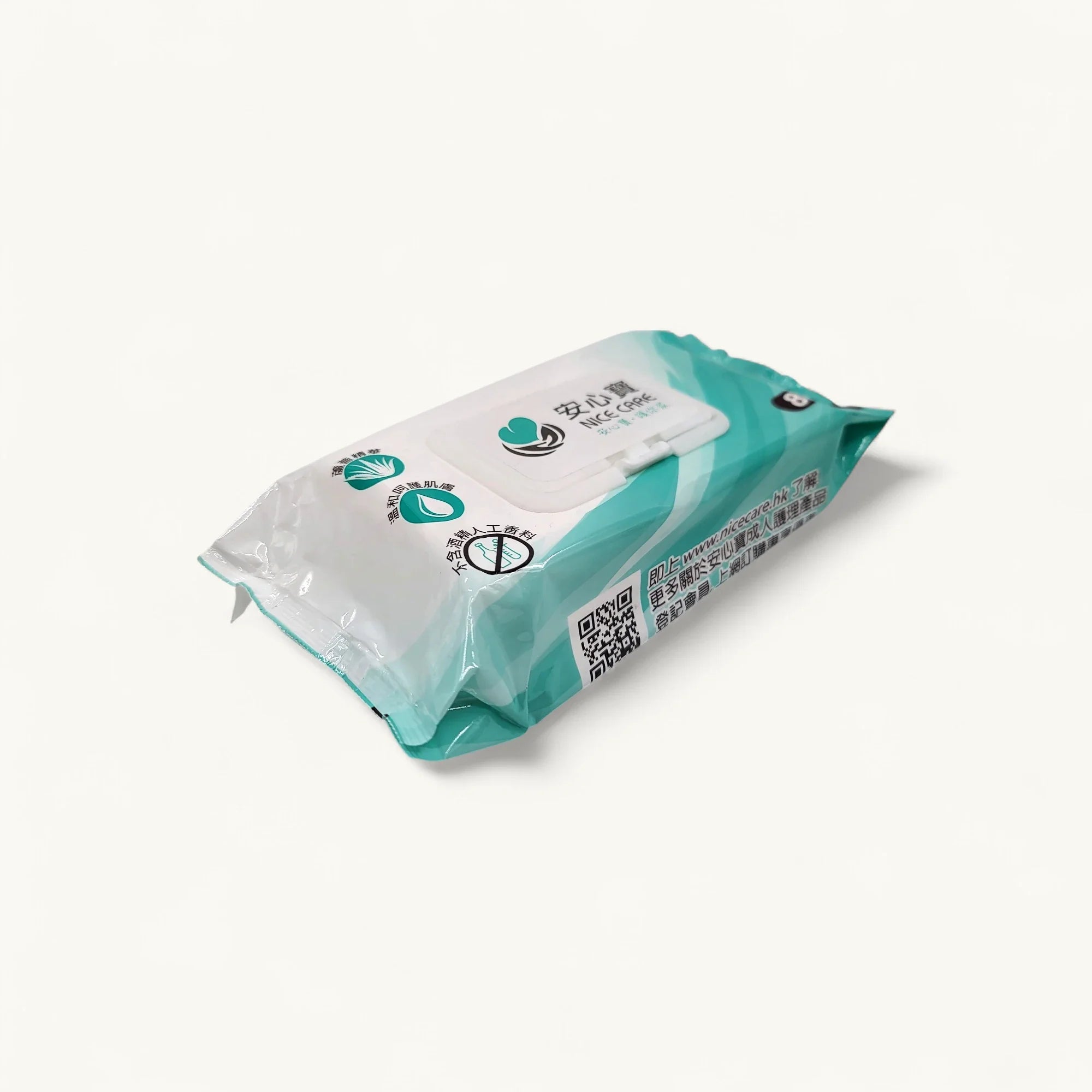 Nice Care D-NC80CR-安心寶濕紙巾-80片裝-清潔用品-無酒精配方