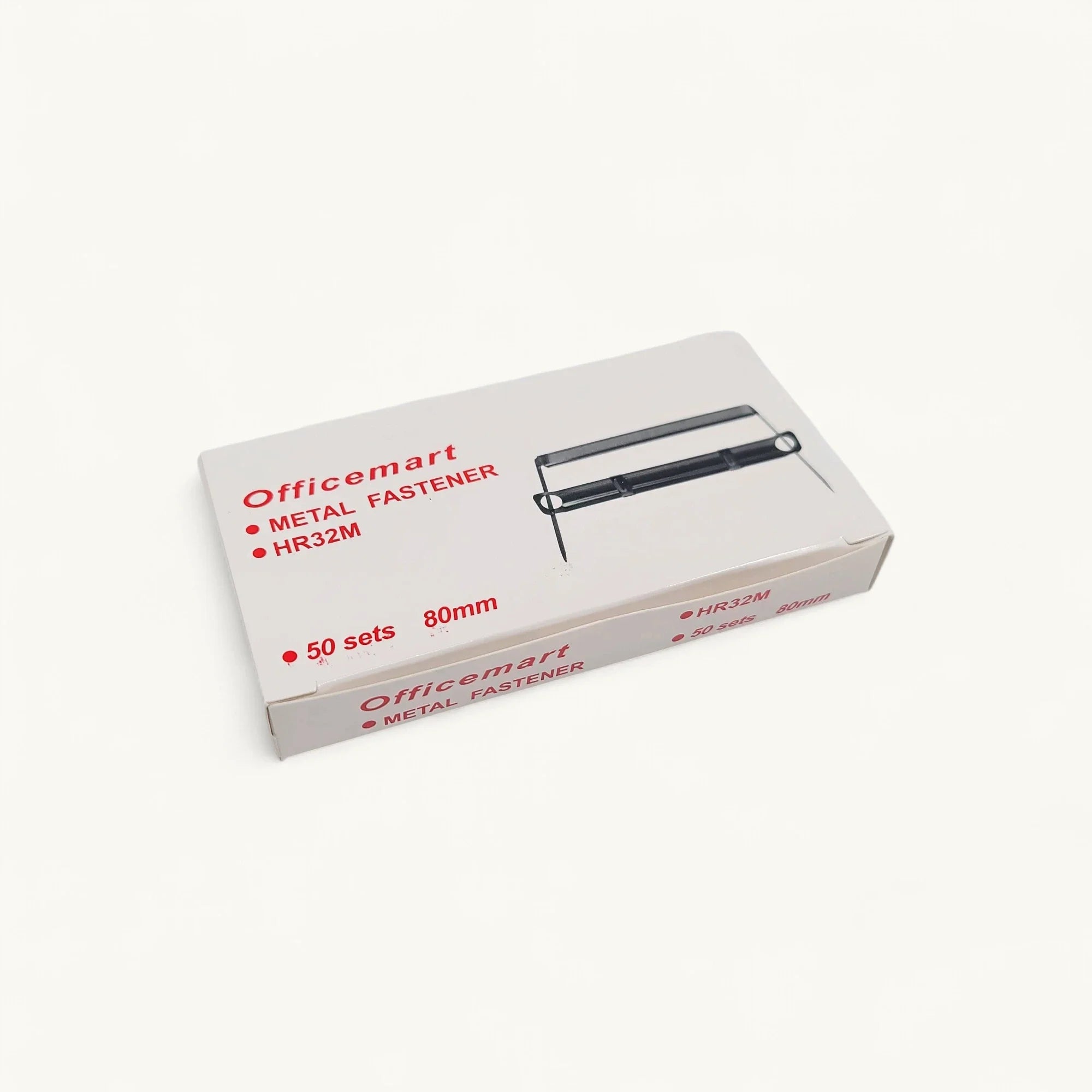 Officemart-HR32-金屬快勞鐵-銀色-歸檔配件-8cm