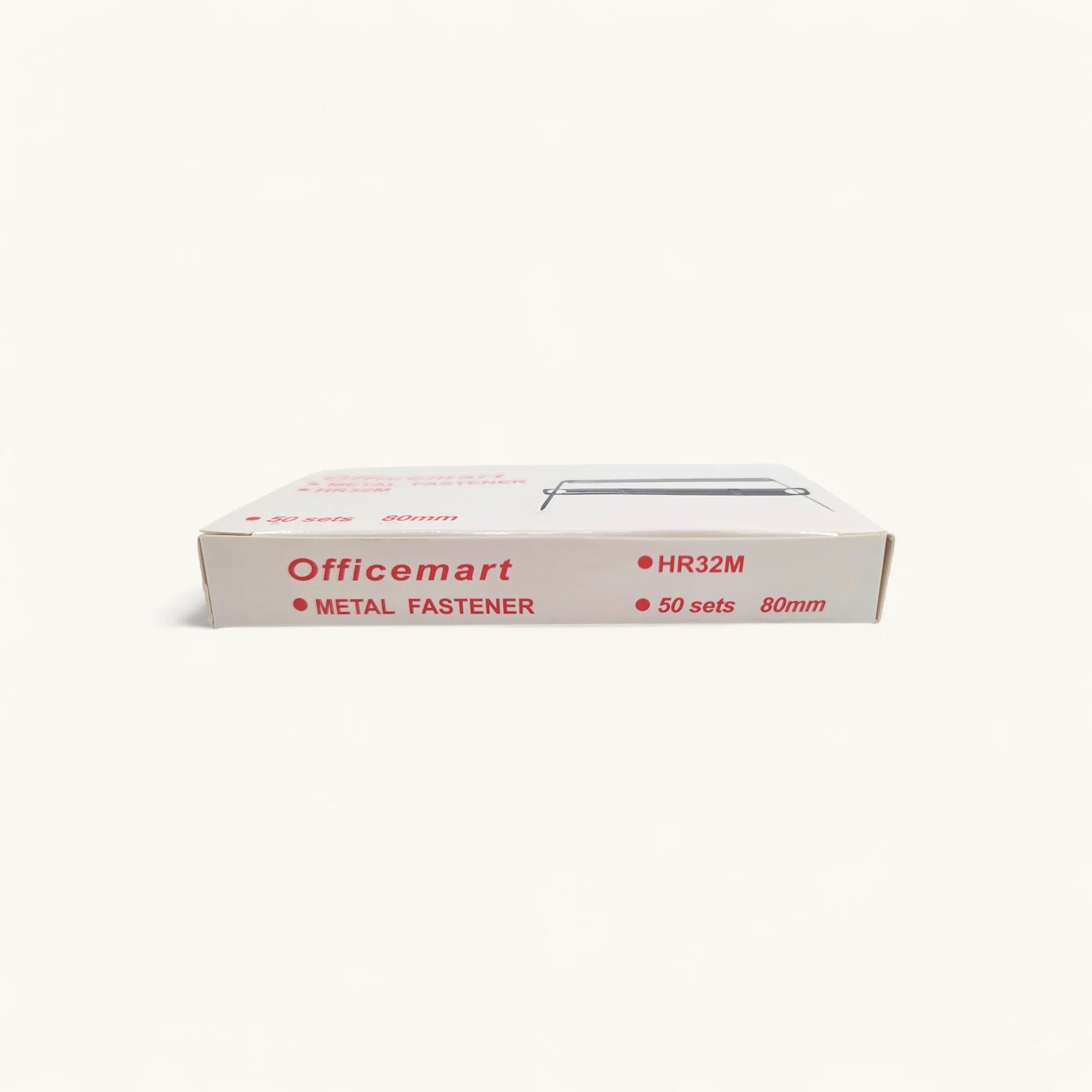 Officemart-HR32-金屬快勞鐵-銀色-歸檔配件-8cm