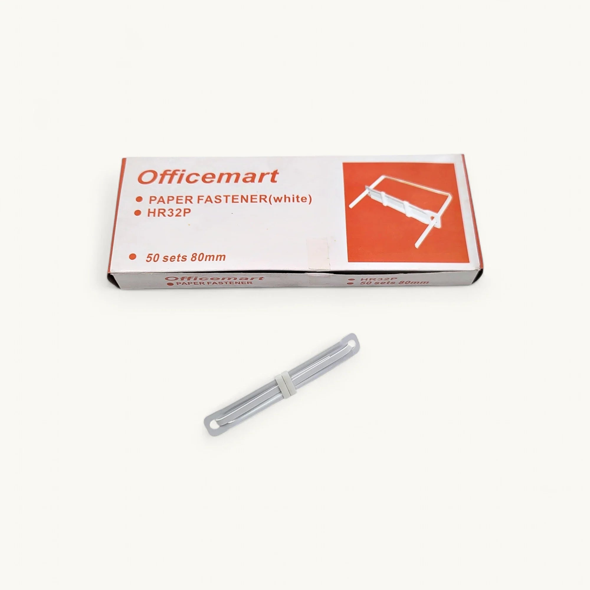 Officemart HR32 膠快勞鐵 白色 歸檔配件 8cm