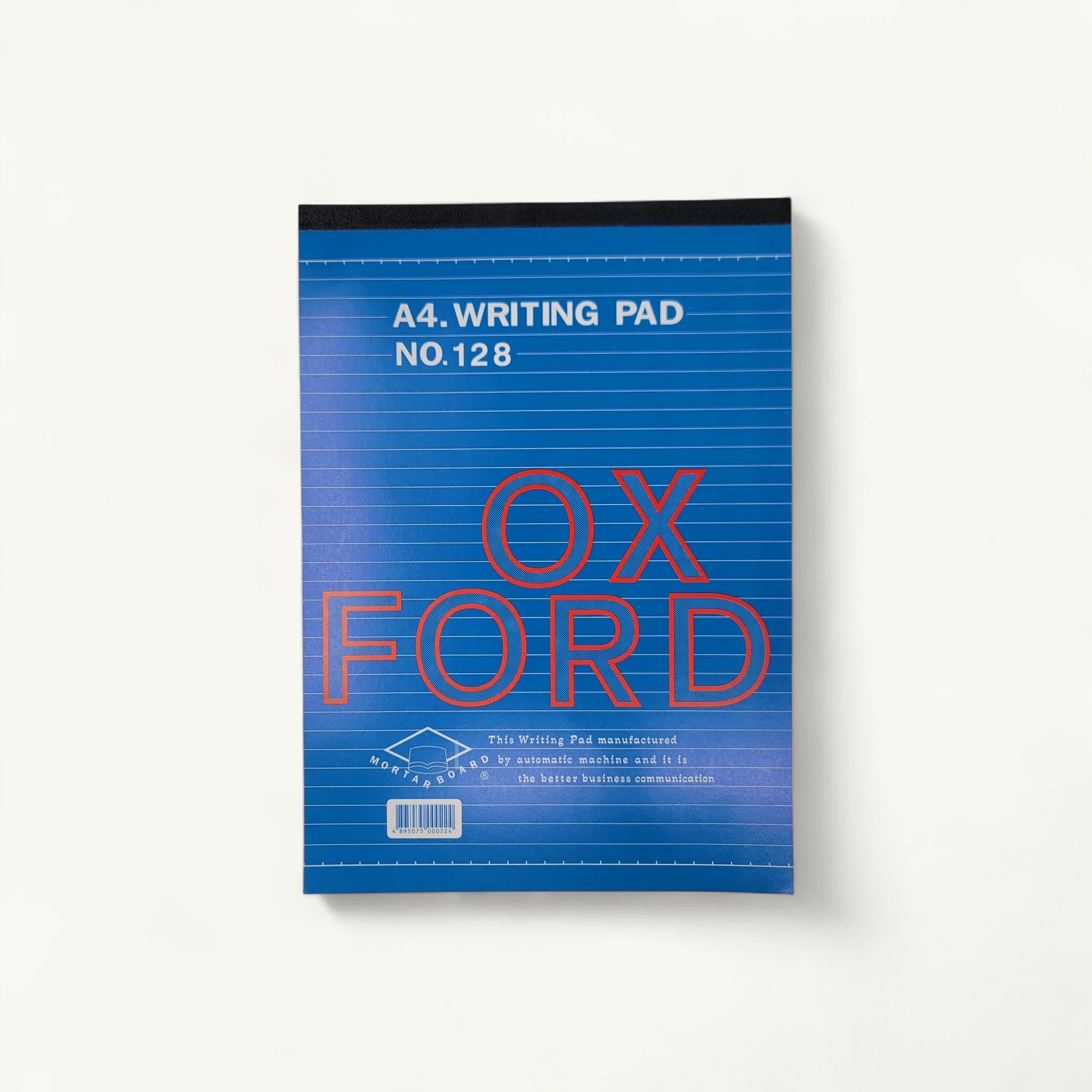 Oxford-128-單行簿-A4白色-筆記本-124頁