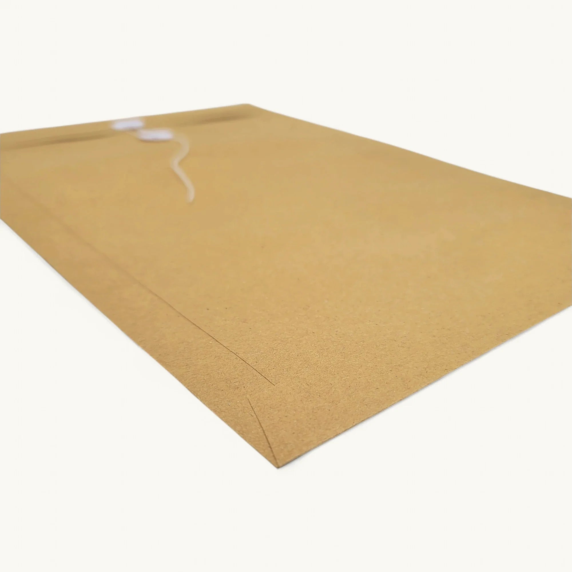 P000283-啡色-有繩公文袋-10x14-郵遞用品-圈繩封口