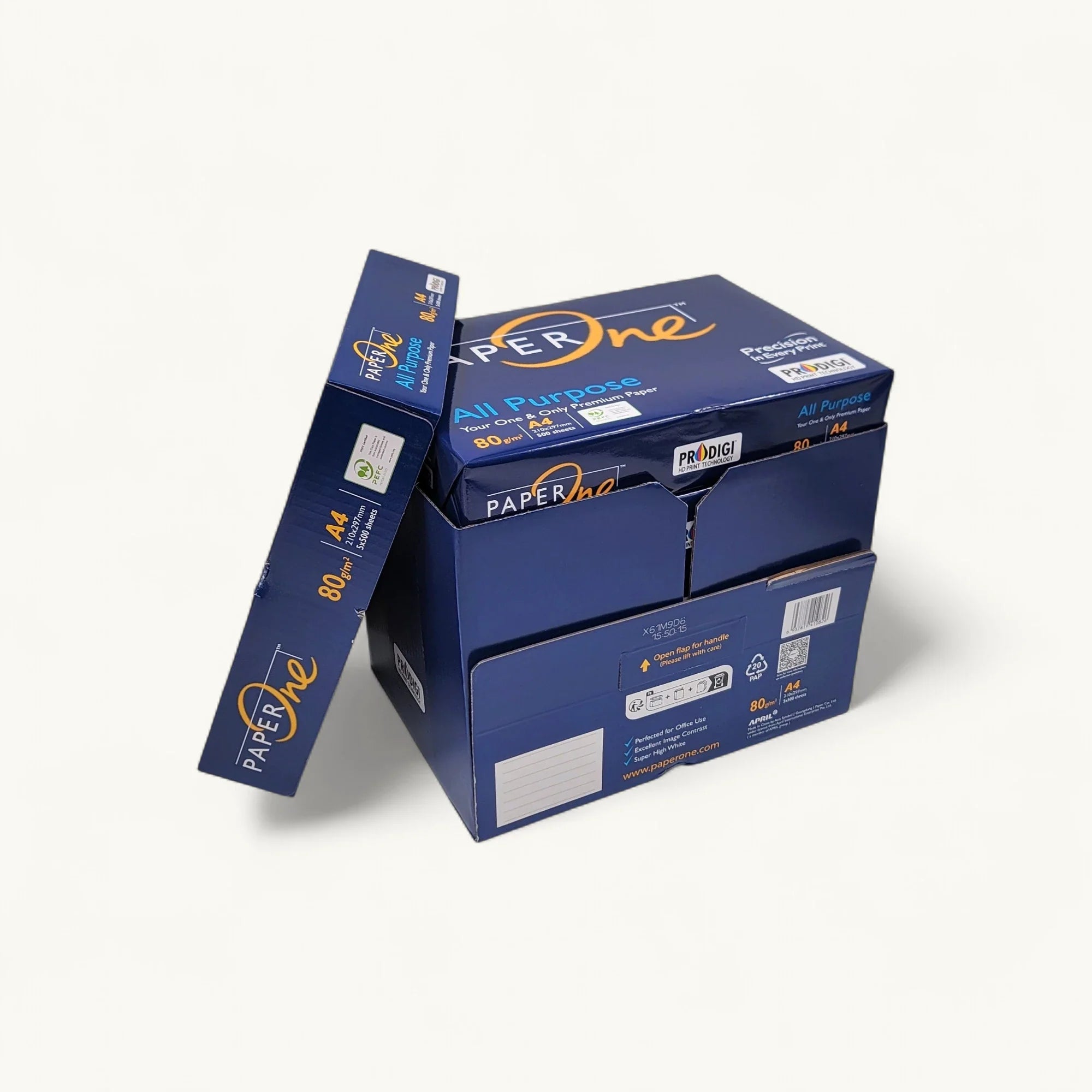 PaperOne A4 80g-影印紙-藍色-辦公室耗材-PEFC認證