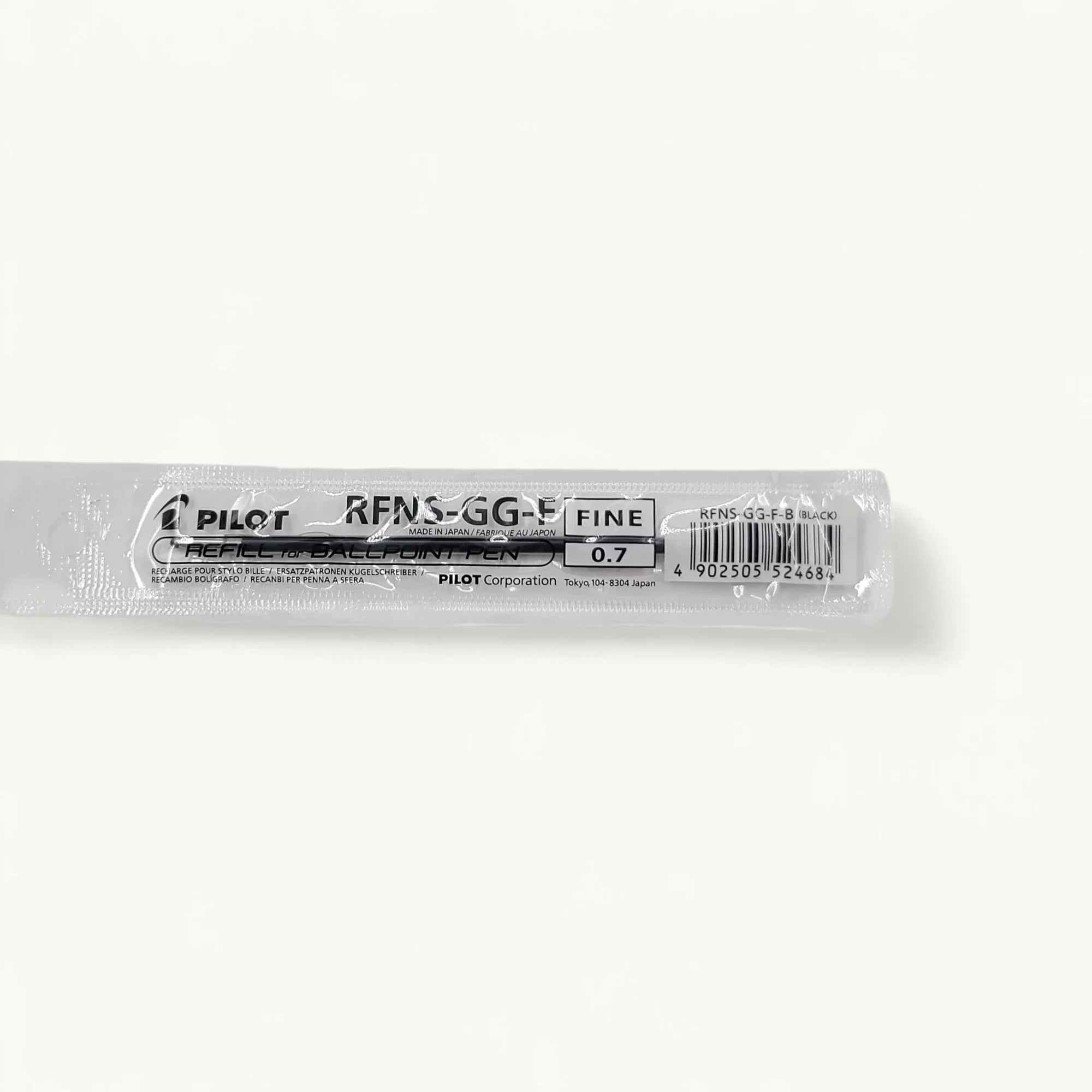 Pilot RFNS-GG-F 百樂黑色原子筆芯-0.7毫米耐用筆尖