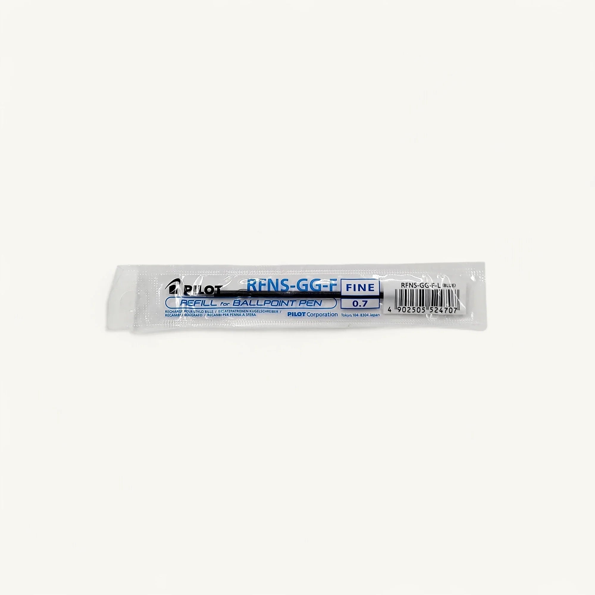 Pilot 百樂-RFNS-GG-F-藍色-原子筆芯-0.7mm