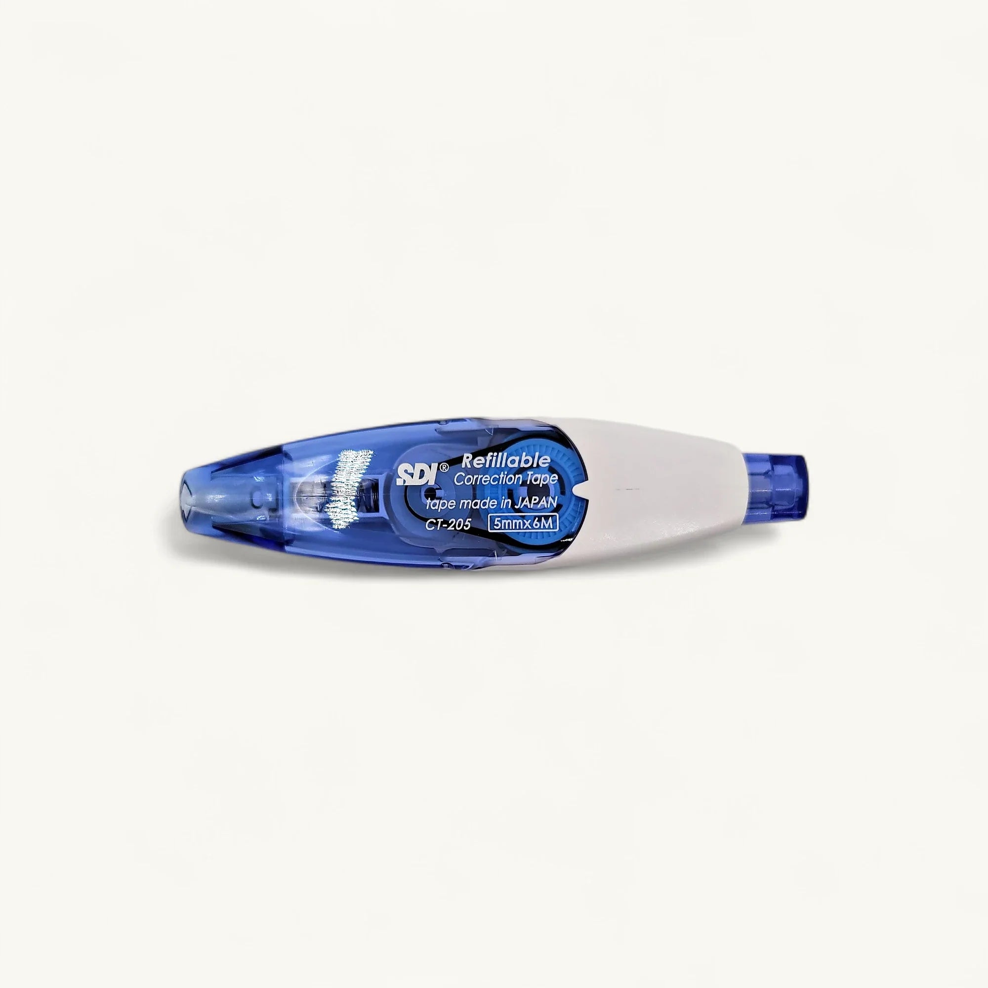 SDI CT-205 i-PUSH輕鬆按修正帶 5mm-6M 按壓式修正帶 日本A級母帶