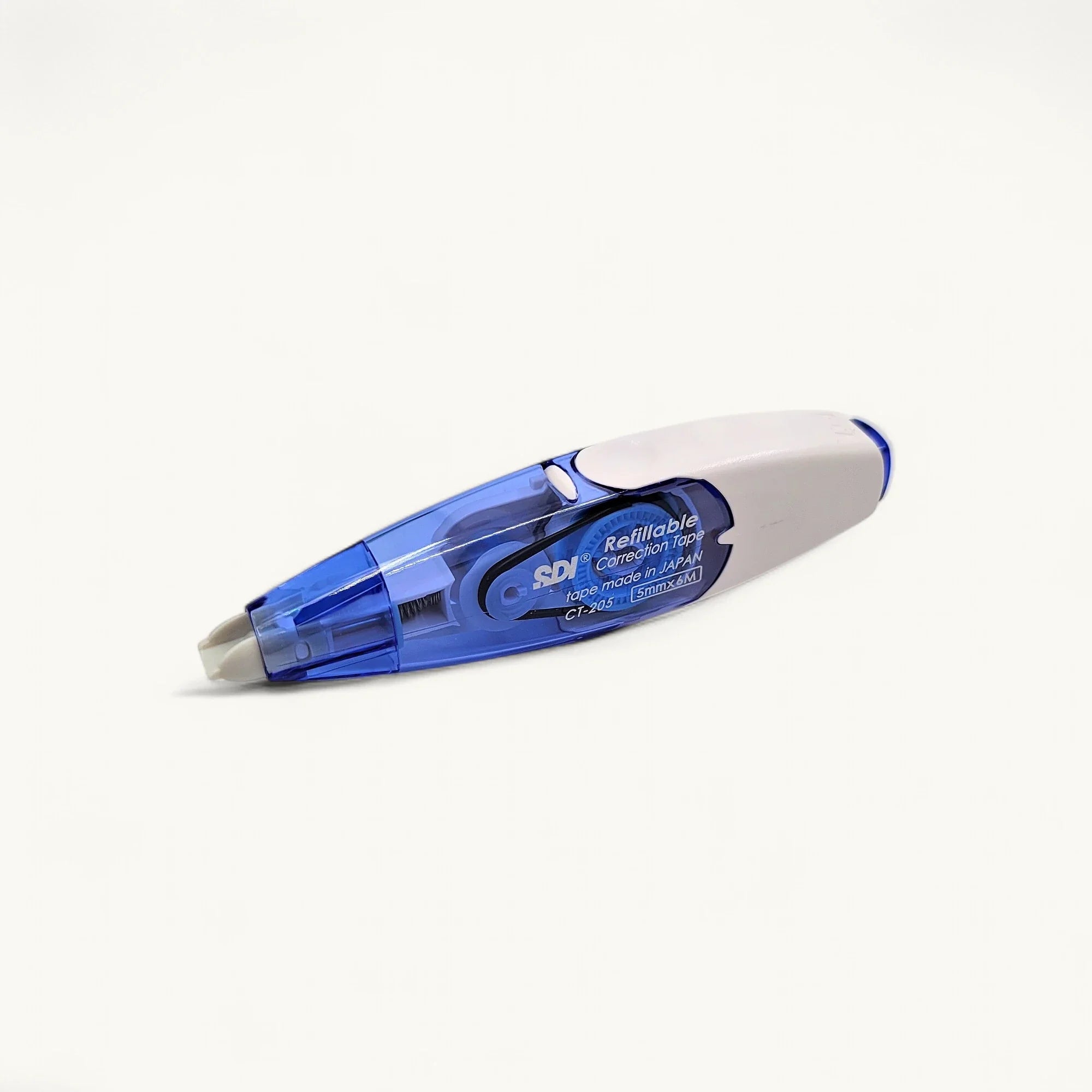 SDI CT-205 i-PUSH輕鬆按修正帶 5mm-6M 按壓式修正帶 日本A級母帶