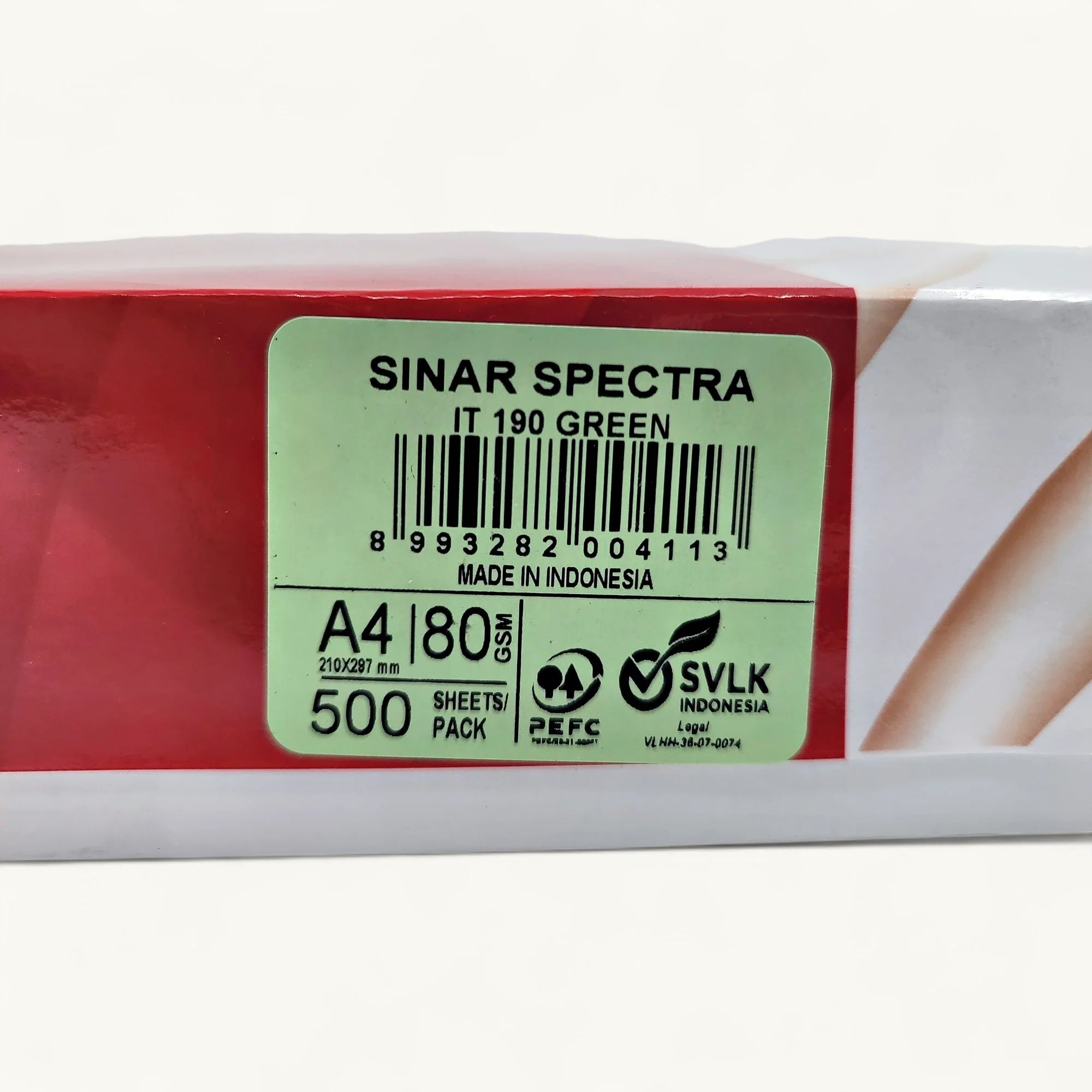 Sinar Spectra-8395-IKC-04-26-綠色-A4-影印紙-80g