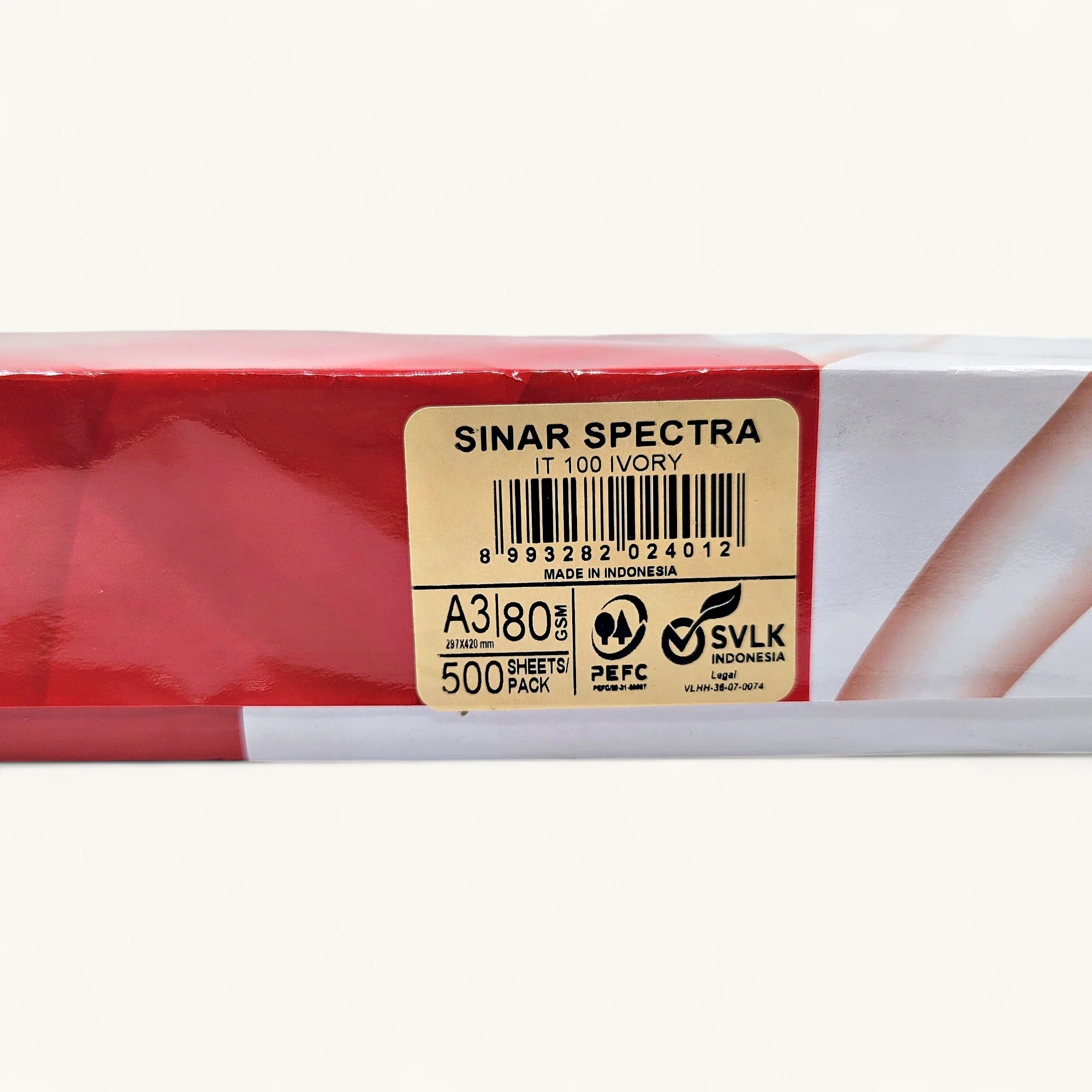 Sinar Spectra A3 80gsm-象牙色-影印紙-500張