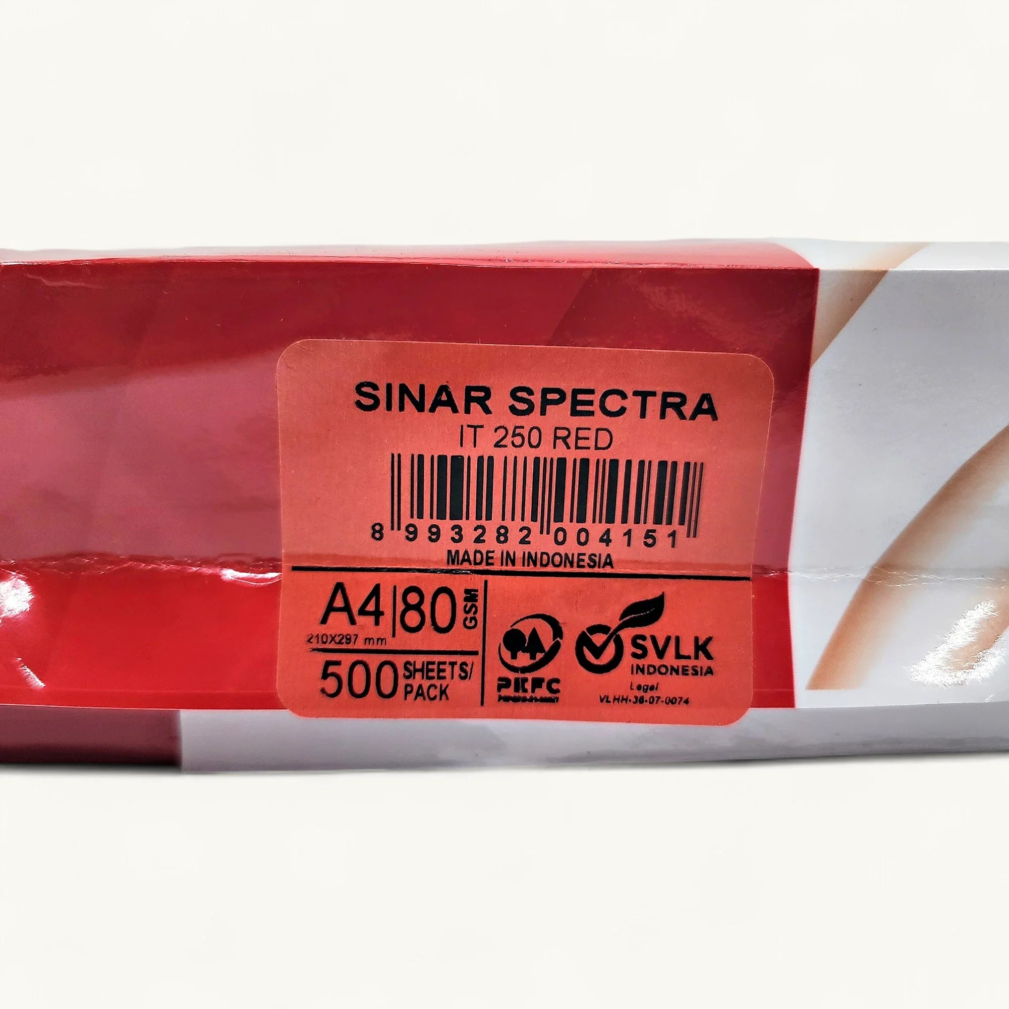 Sinar Spectra-紅色紙-A4-影印紙-80gsm