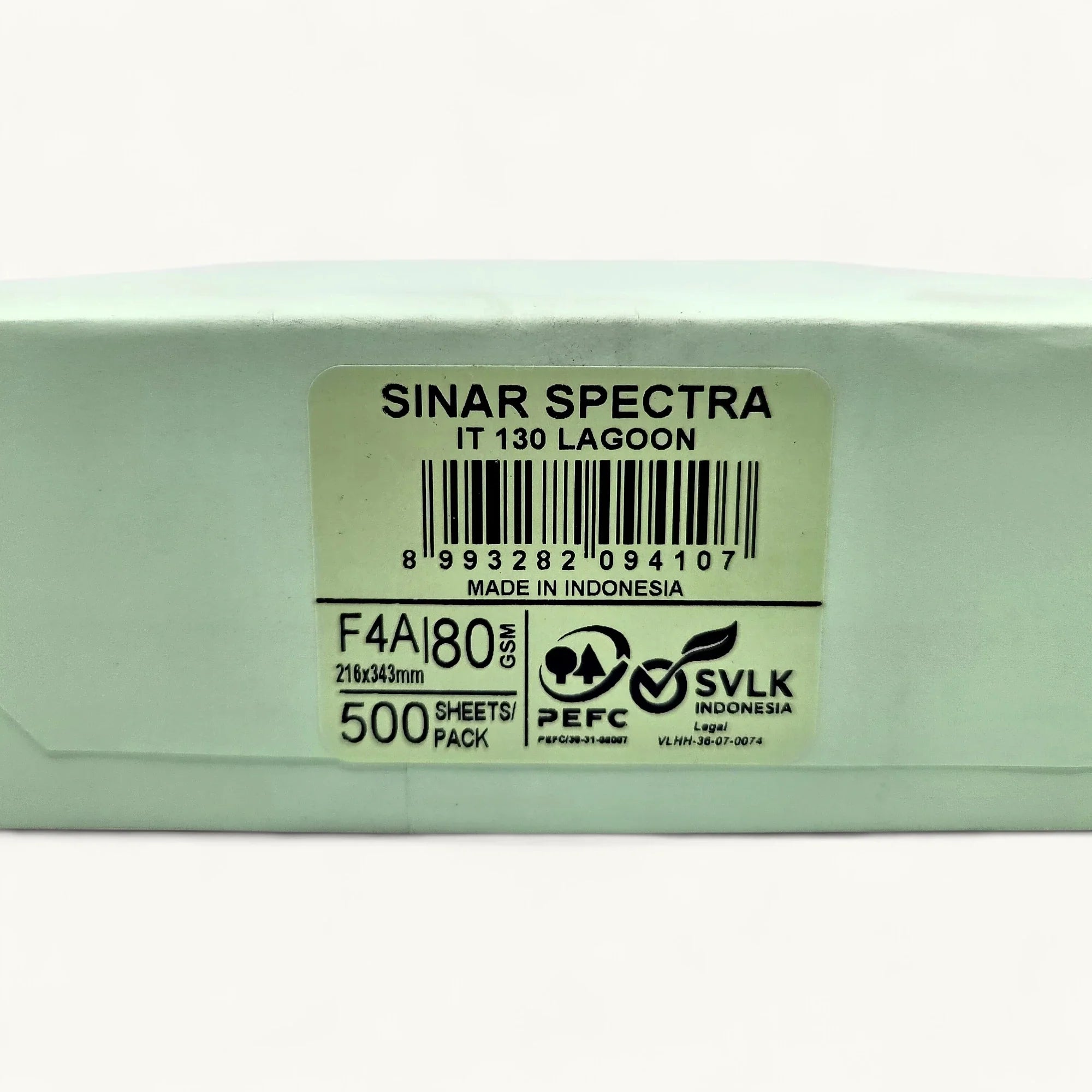 Sinar Spectra 8395-IKC-05-27 - 蘋果綠色 - 顏色紙 - F4A 80g