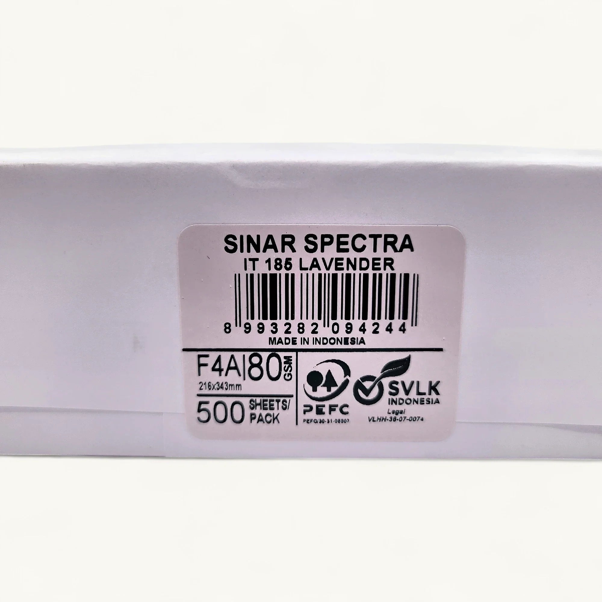 Sinar Spectra F4A-薰衣草色紙-影印紙-80gsm