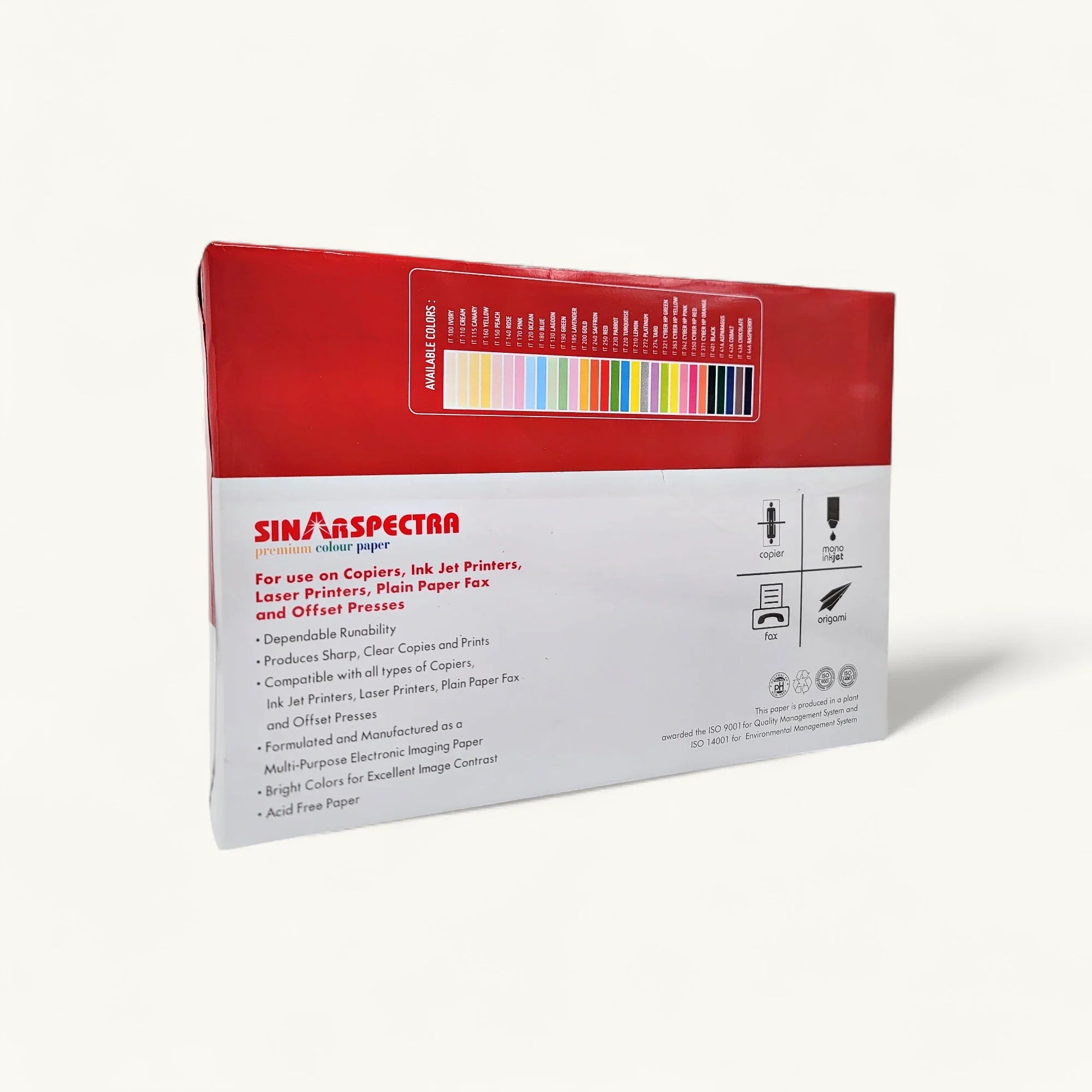 Sinar Spectra IT185-薰衣草色彩色影印紙-A3尺寸80g優質紙張