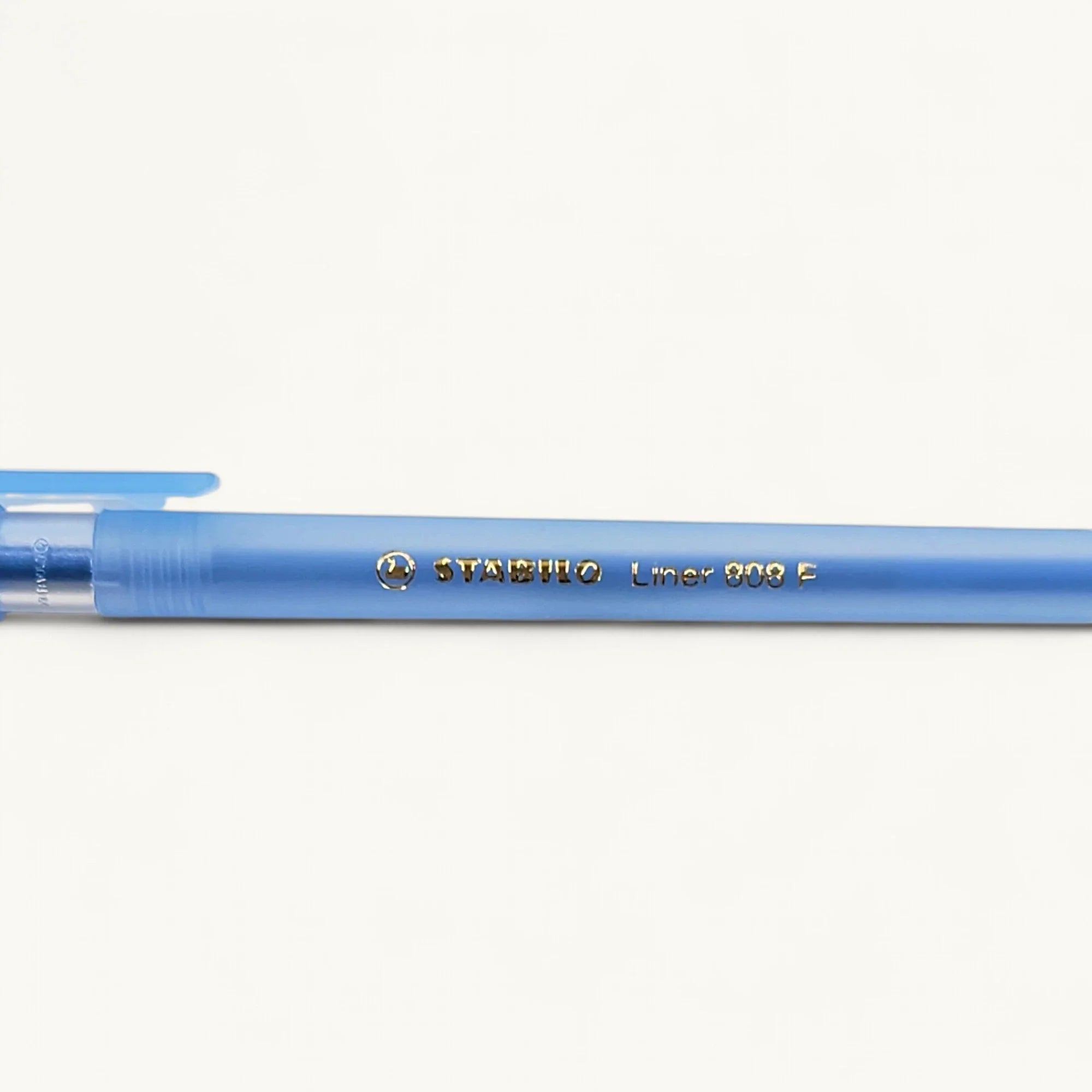 Stabilo 808F 原子筆-藍色-0.38mm細筆尖-書寫用品