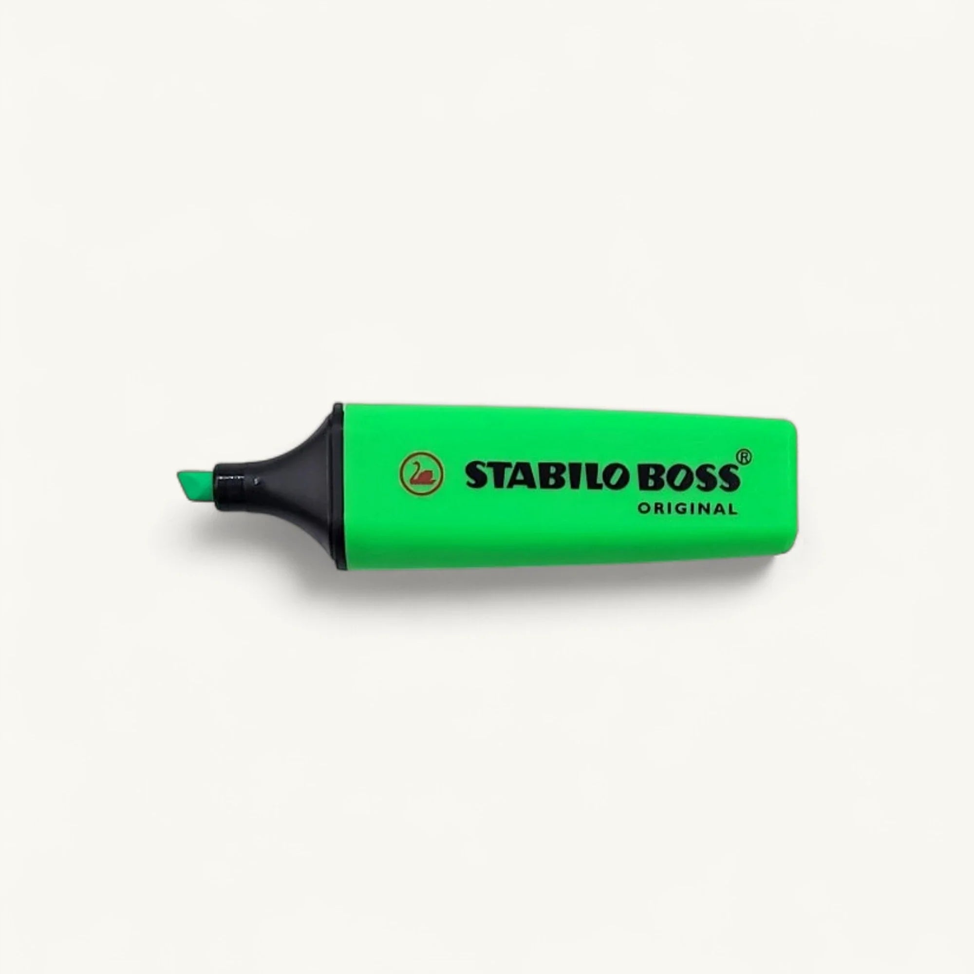 Stabilo 鵝牌-Boss 70-綠色-螢光筆-2-5mm雙線寬
