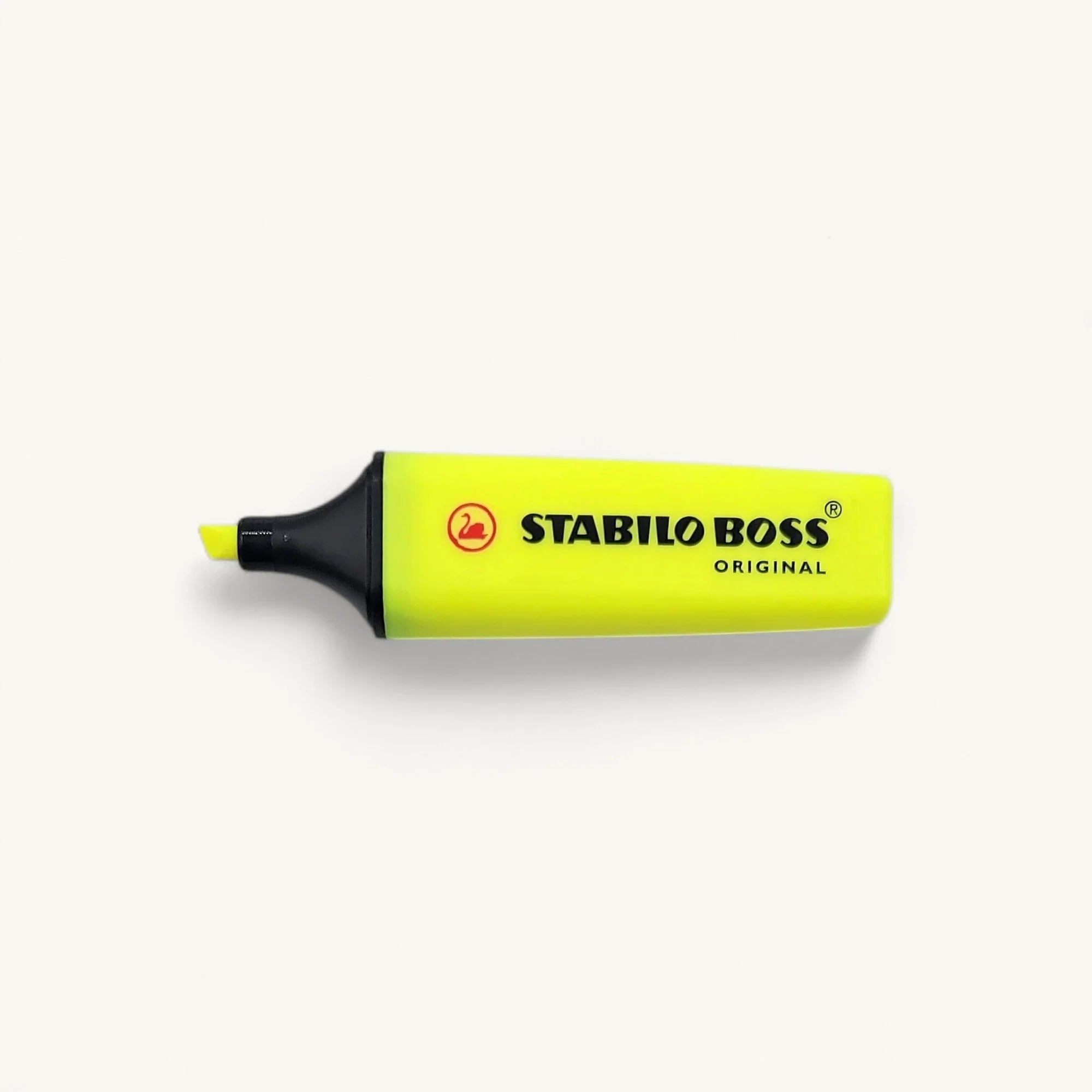 Stabilo Boss 70-鵝牌螢光筆-黃色-2-5mm筆幅