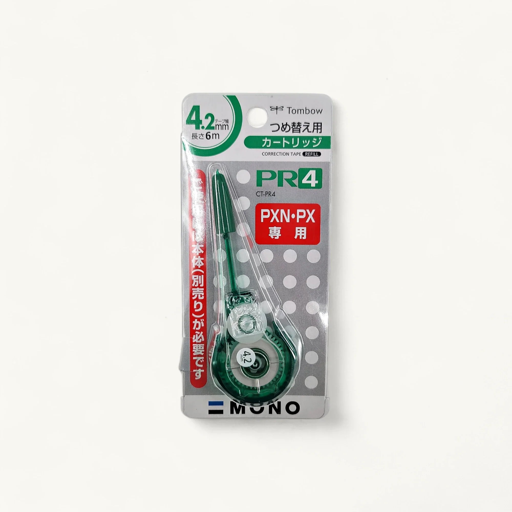 Tombow CT-PR4 改錯帶替芯-4.2mmx6m
