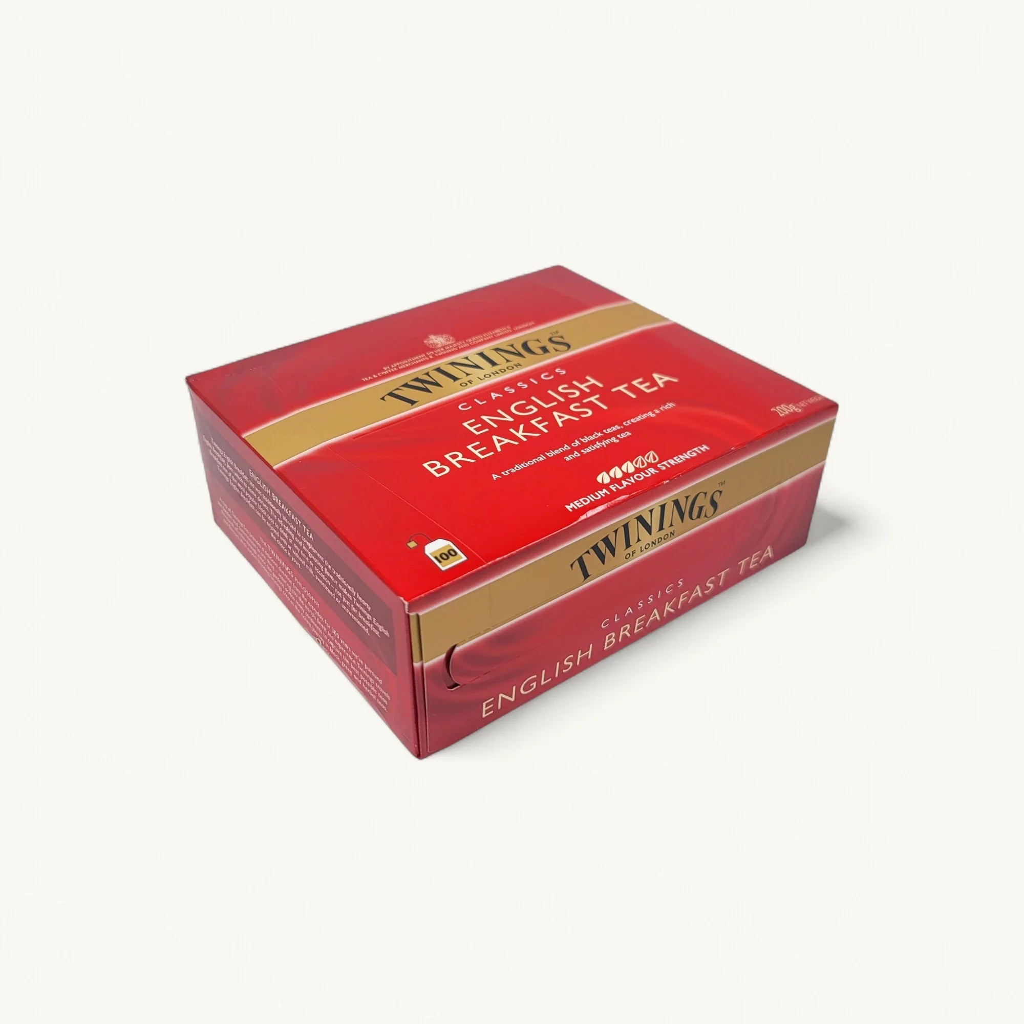 Twinings-英國早餐紅茶-100包裝-茶水間飲品-經典醇厚
