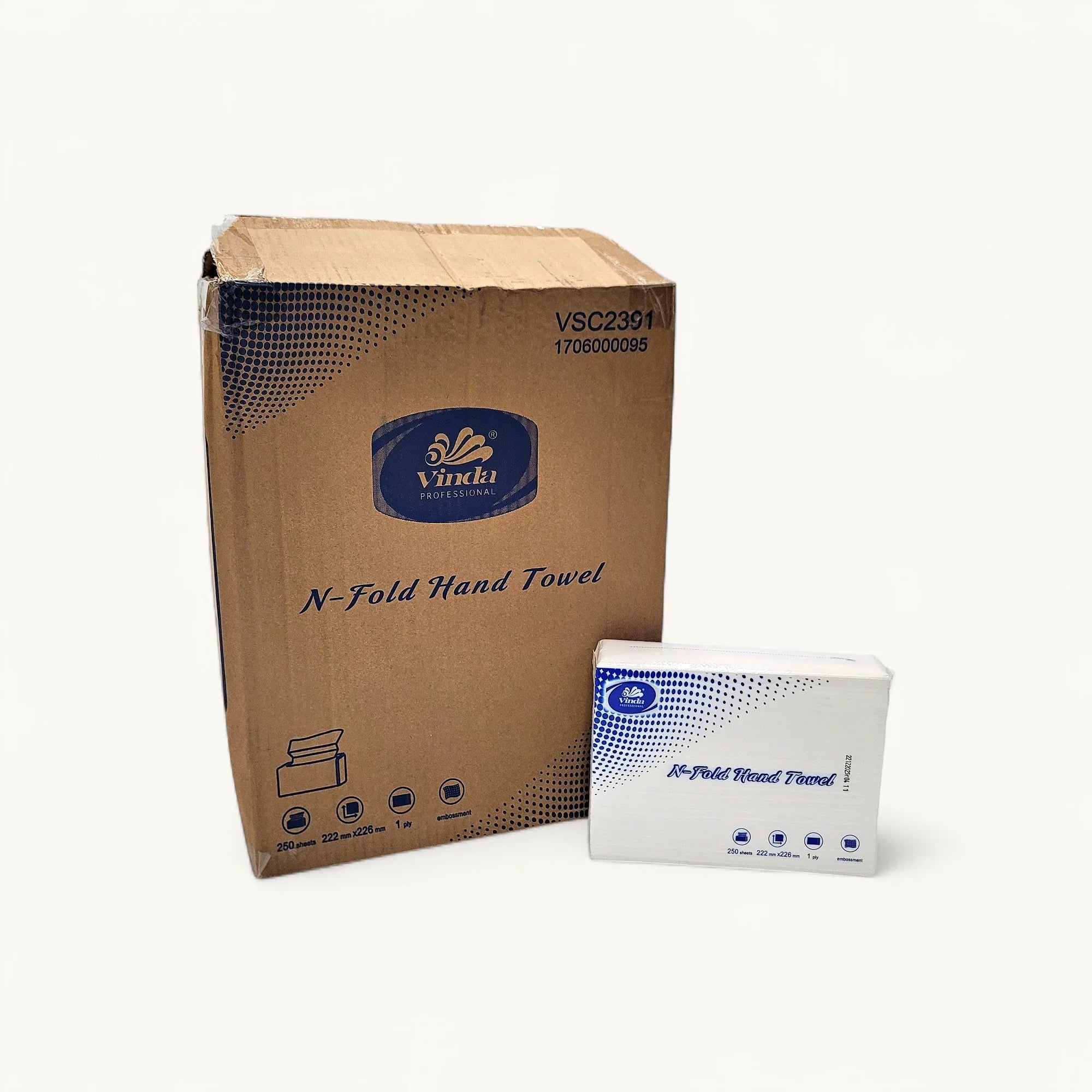Vinda-VSC2391-摺疊式-抹手紙-250張16包裝