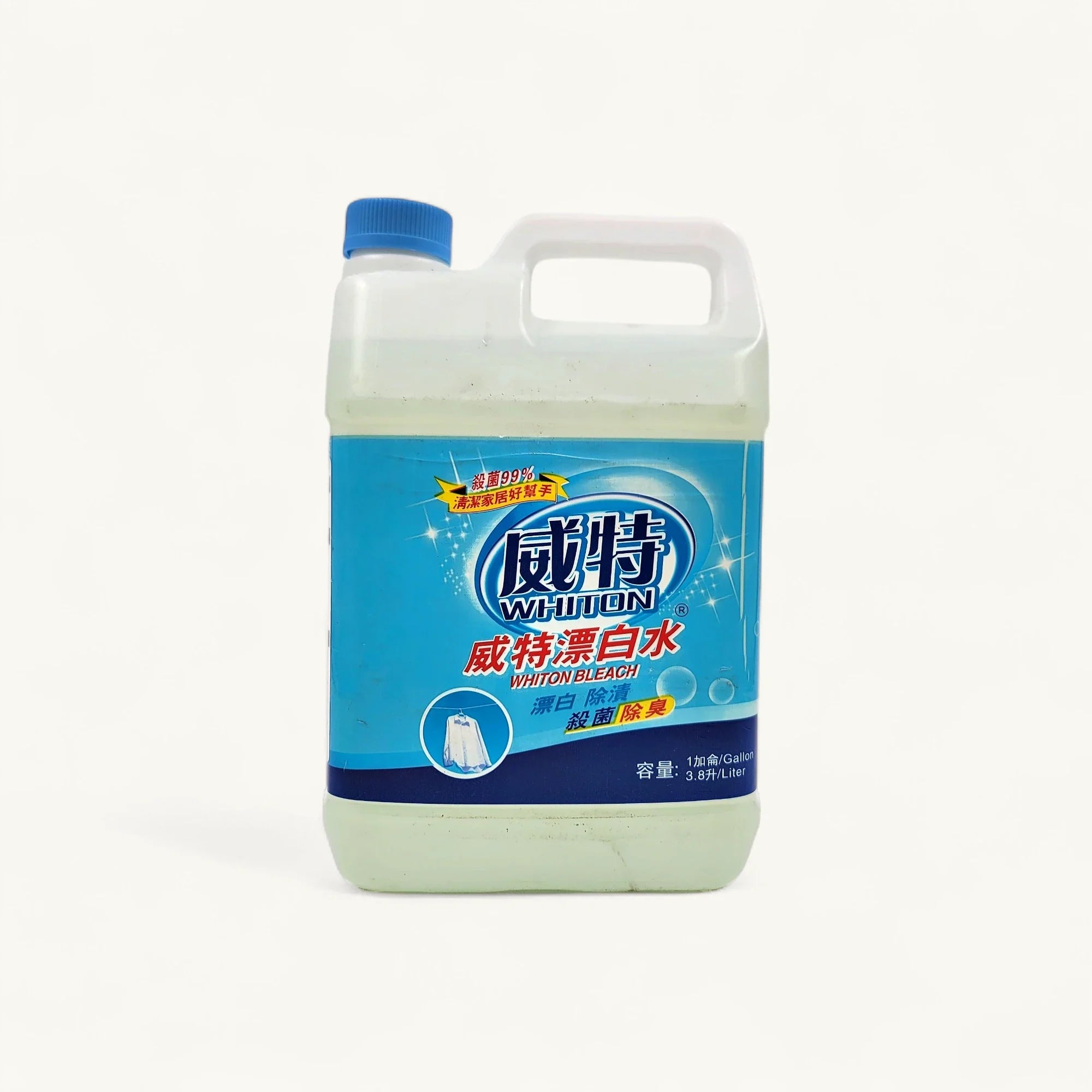 Whiton-威特漂白水-1加侖-清潔用品-3.8L特大容量