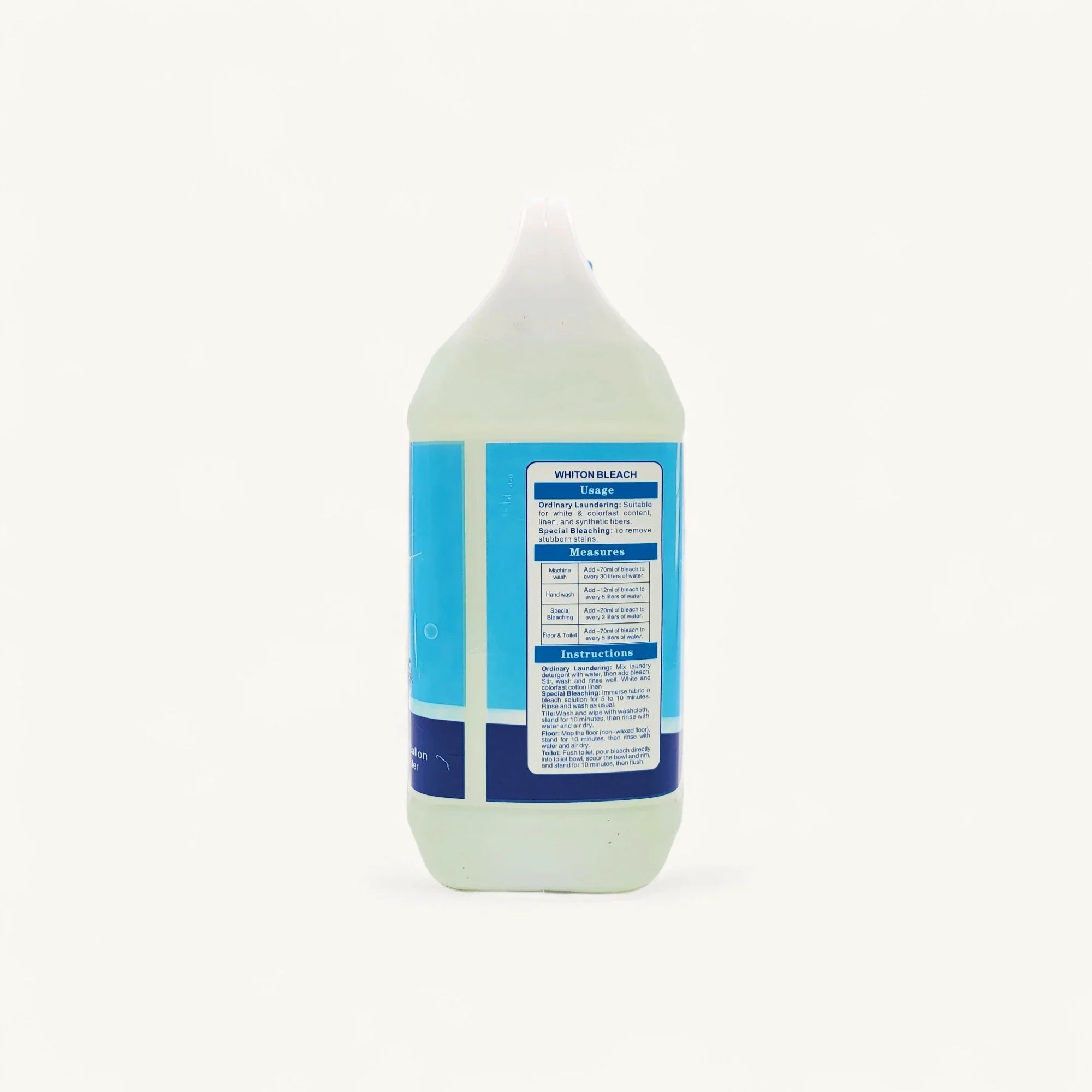 Whiton-威特漂白水-1加侖-清潔用品-3.8L特大容量