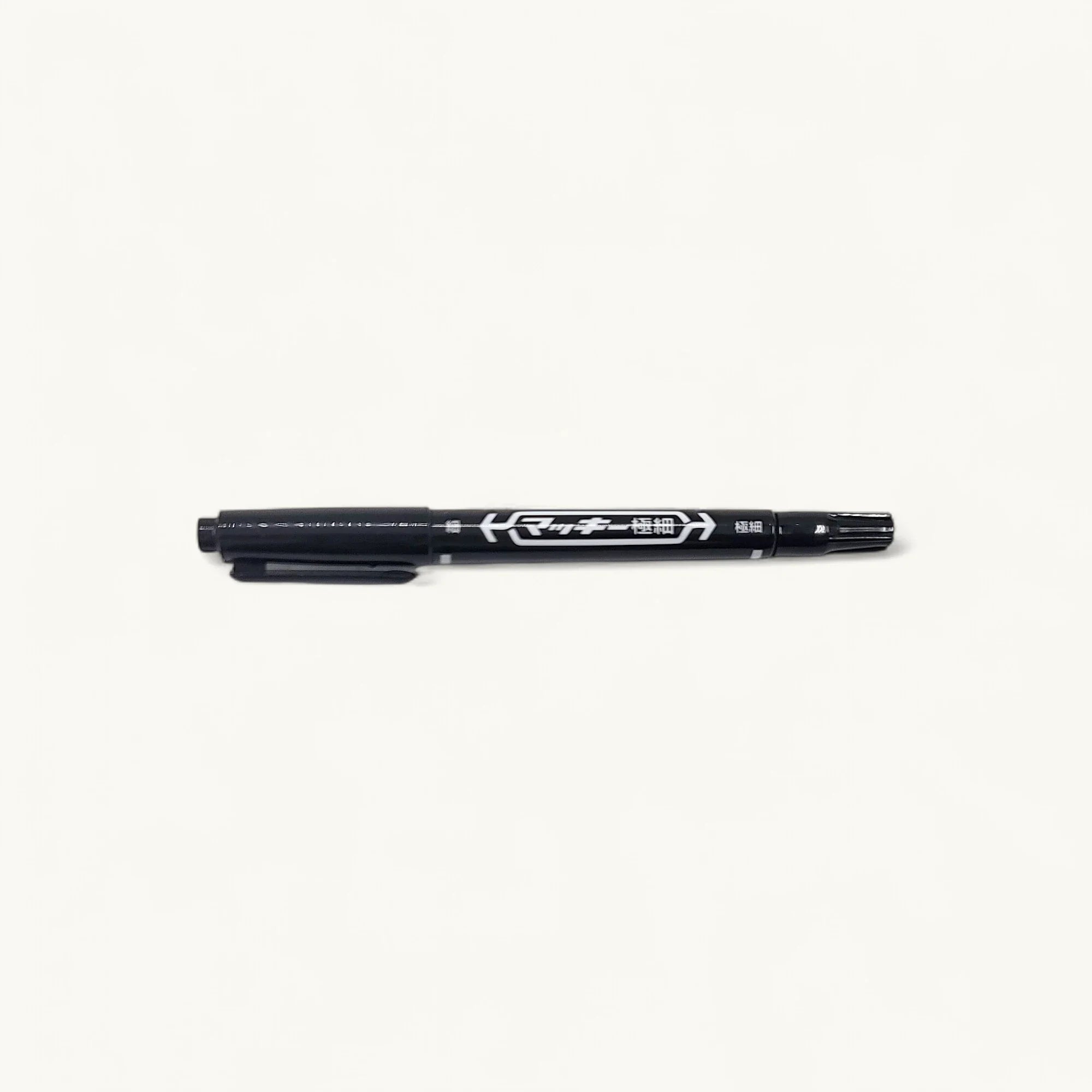 Zebra-MO-120-MC-小嘜奇雙頭筆-黑色-書寫用品-0.5mm-1.3mm筆尖