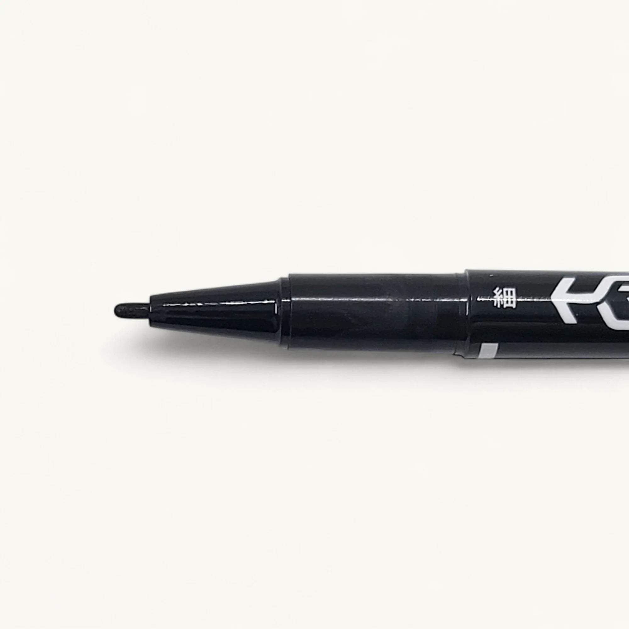 Zebra-MO-120-MC-小嘜奇雙頭筆-黑色-書寫用品-0.5mm-1.3mm筆尖