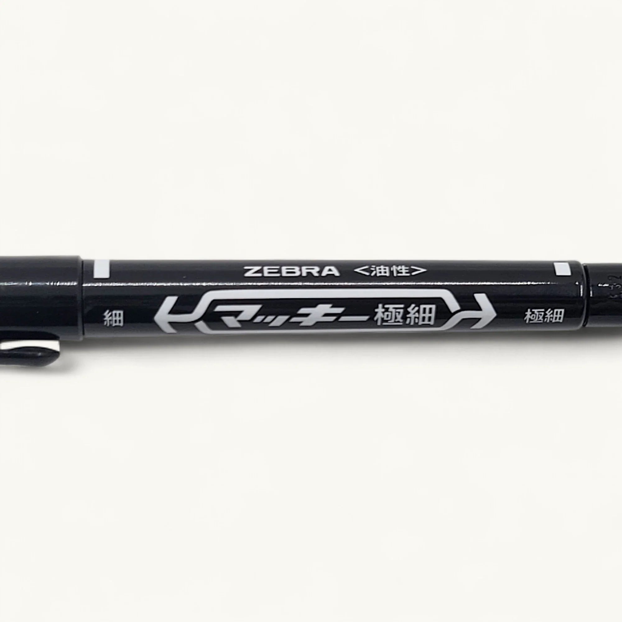 Zebra-MO-120-MC-小嘜奇雙頭筆-黑色-書寫用品-0.5mm-1.3mm筆尖